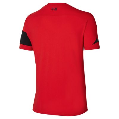 Camisa Mizuno Sergio Ramos Casual Tee Mujer - Rojos - Chile M587ZEGMQB
